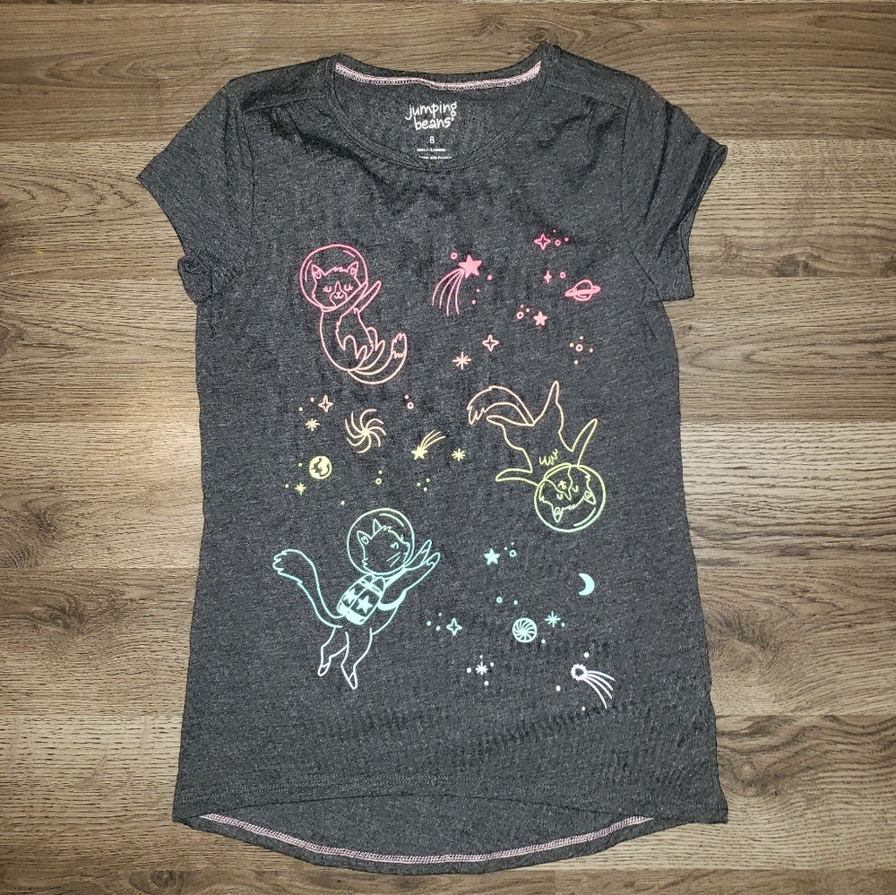 8 Girls Jumping Beans Graphic Tshirt NWOT
